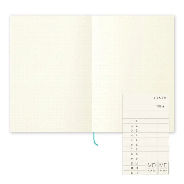 midori md notebook journal dot grid a5