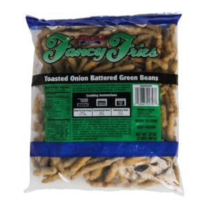 freds toasted onion battered green beans