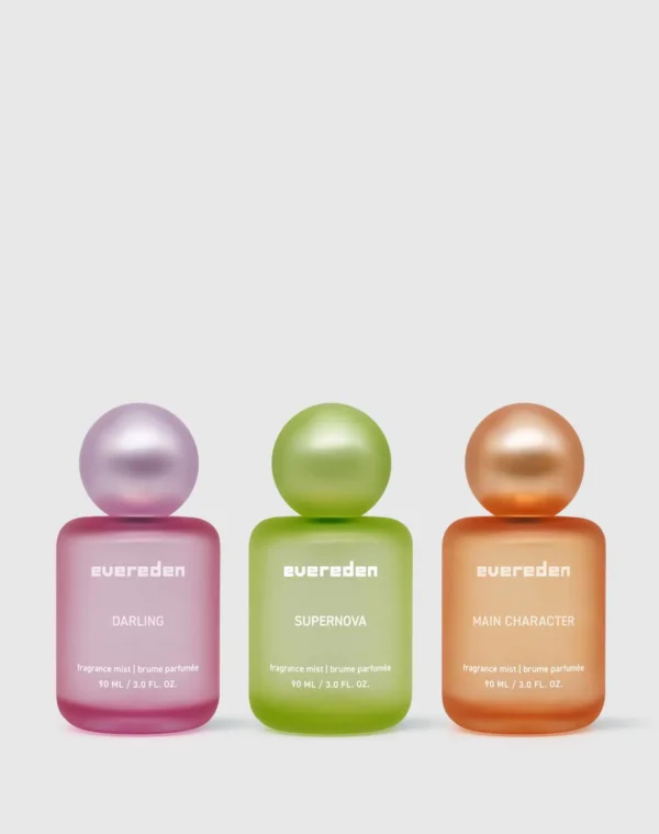 hair and body fragrance mist trio