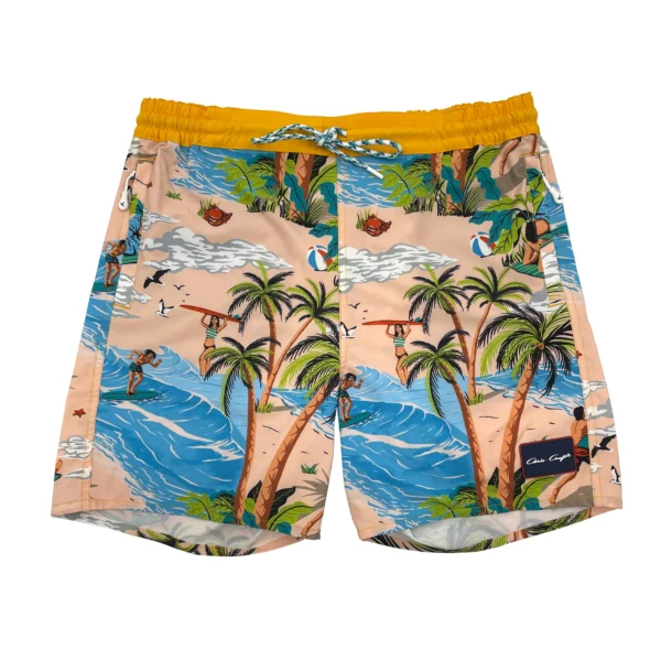chris craft x live kolibri swim trunks