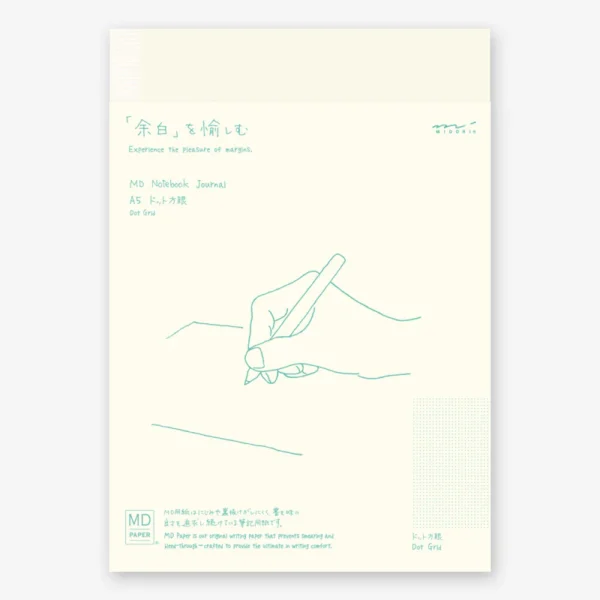 midori md notebook journal dot grid a5